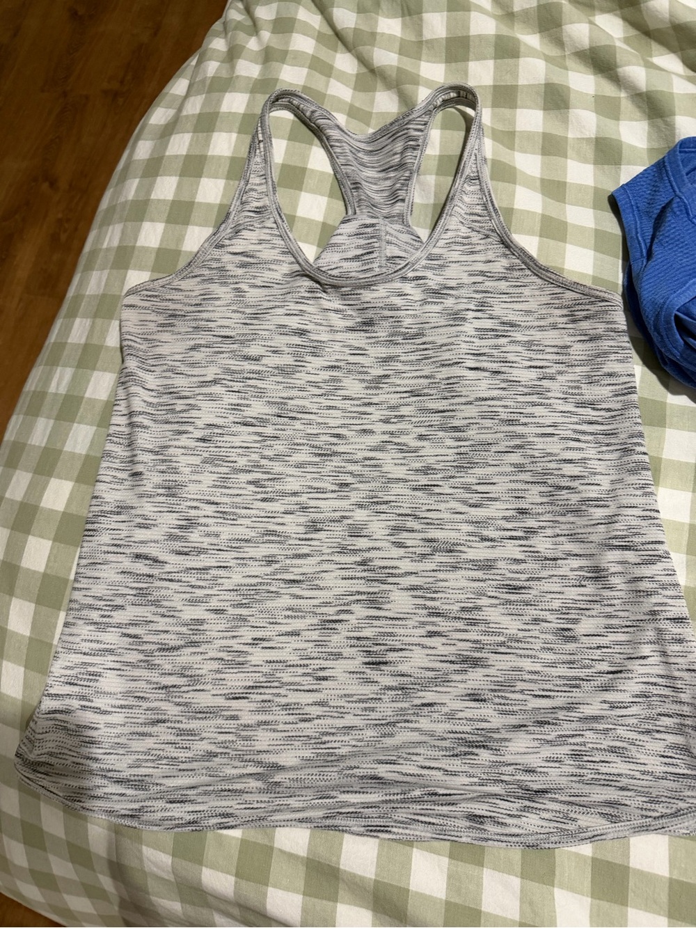 lululemon Love Tank Heathered Light Gray Racerback